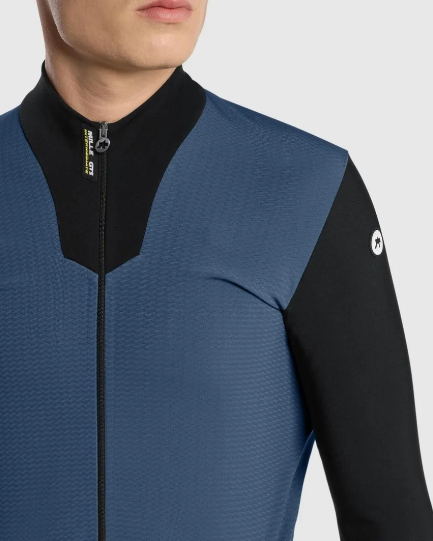 Assos Mille GT Spring Fall Jacket C2 Stone Blue