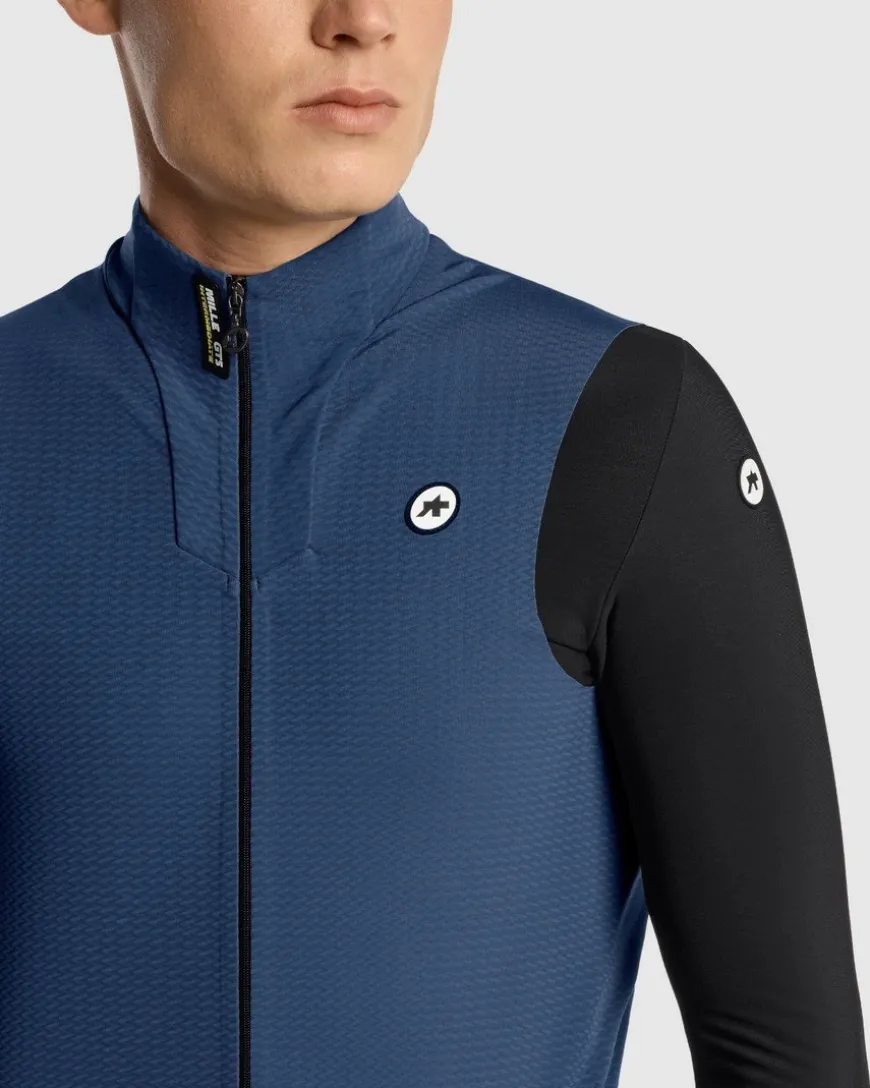 Assos Mille GTS Spring Fall Vest Stone Blue