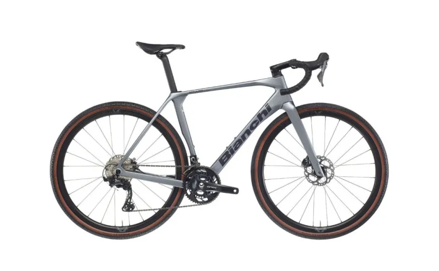 Bianchi Impulso Pro GRX 820 Grey / Black Matt Heren