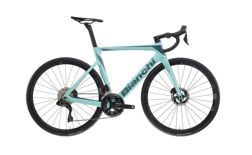 Bianchi Oltre Race 105 Di2 Celeste / Irid Matt Heren
