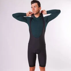 Cafe Du Cycliste Adele Rain Winter Bibshort Black
