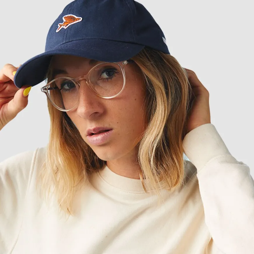 Cafe Du Cycliste Casual Cap Navy