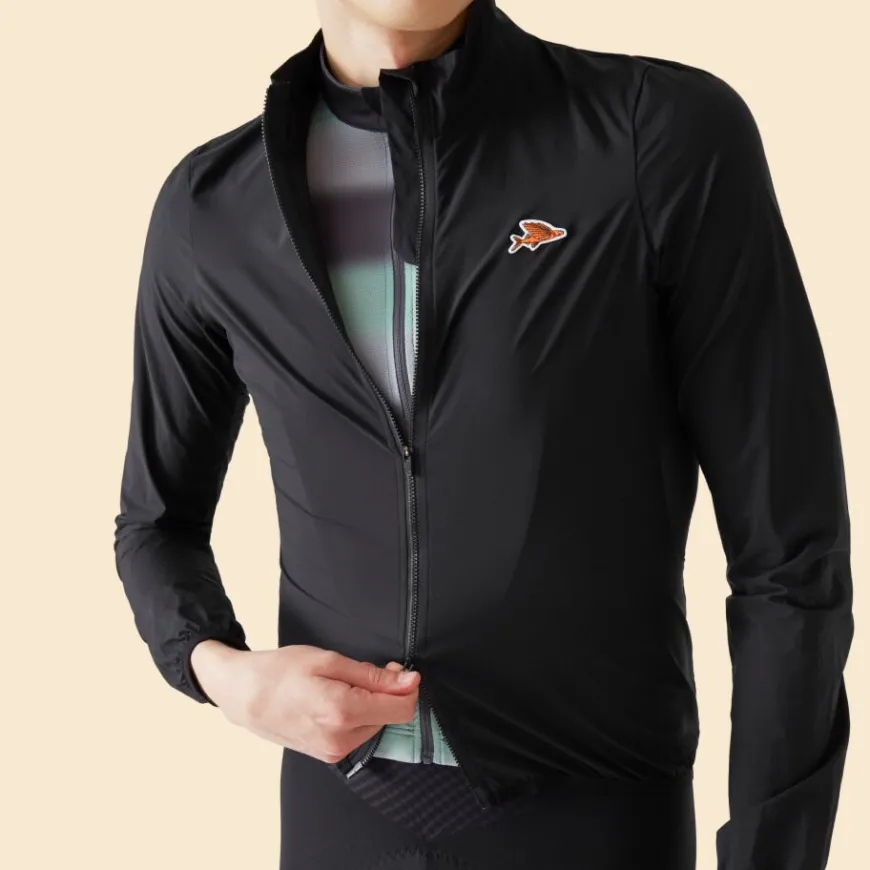 Cafe Du Cycliste Edith Light Jacket Black