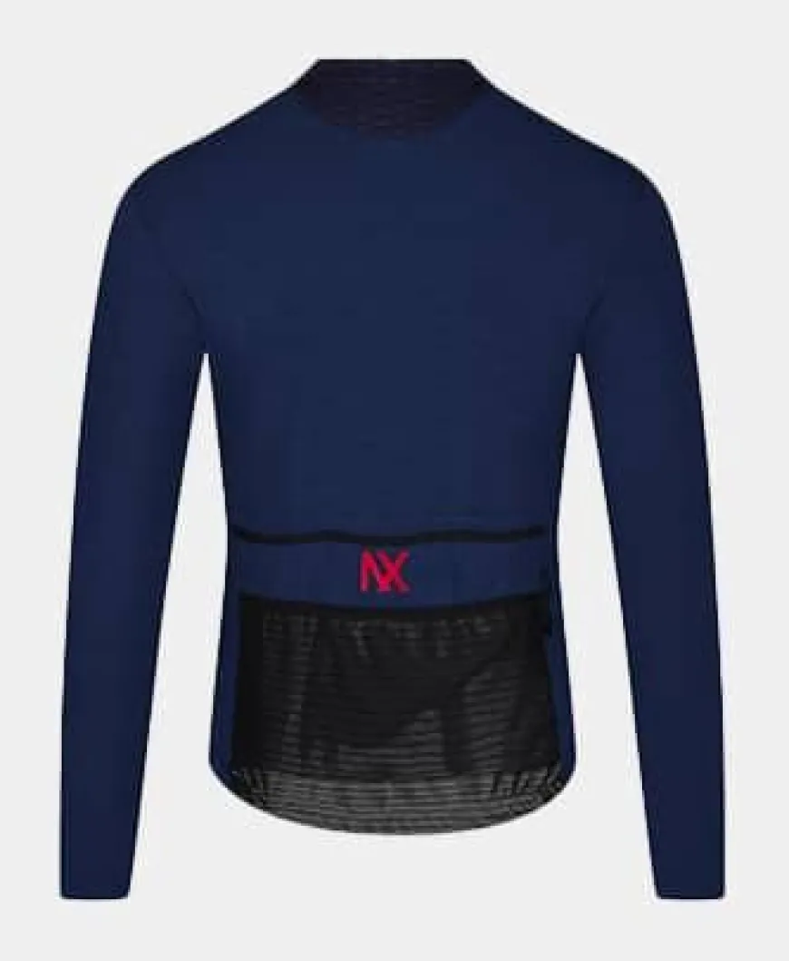 Cafe Du Cycliste Irma Long Jersey Navy