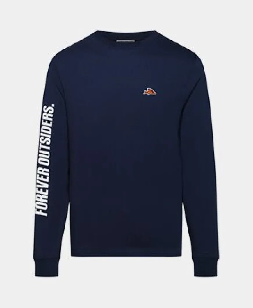 Cafe Du Cycliste Maria T-Shirt Navy