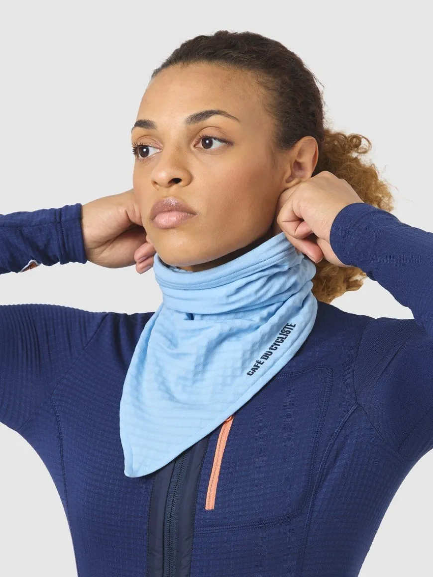 Cafe Du Cycliste Moira Neck Warmer Ice Blue