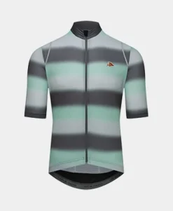 Cafe Du Cycliste Mona Jersey Anthracite Agave