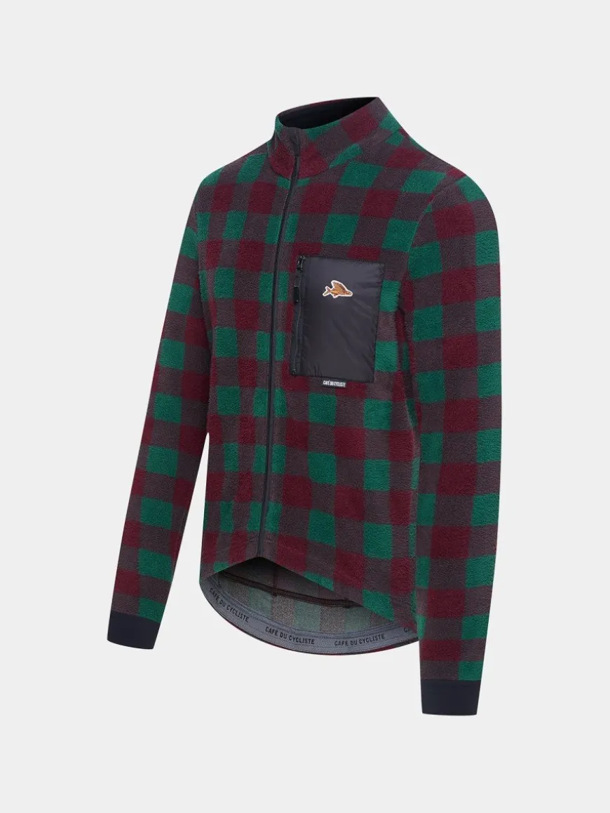 Cafe Du Cycliste Solange Jersey Quetsche Green