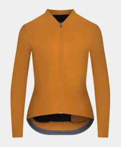Cafe Du Cycliste Women's Audrey Long Sleeve Jersey Cinnamon