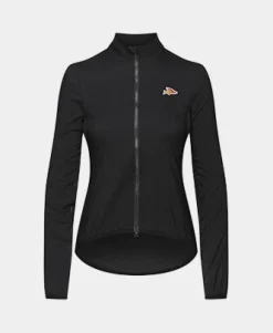 Cafe Du Cycliste Women's Edith Light Jacket Black