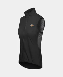 Cafe Du Cycliste Women's Edith Light Gilet Black