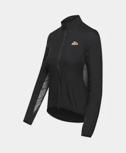 Cafe Du Cycliste Women's Edith Light Jacket Black