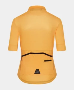 Cafe Du Cycliste Women's Fleurette Jersey Mango