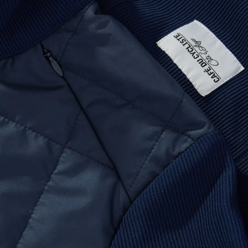 Cafe Du Cycliste Women's Leonie Jacket Navy