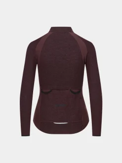Cafe Du Cycliste Women's Marguerite Long Sleeve Jersey Quetsche