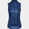 Cafe Du Cycliste Women's Petra Gilet Peacock Blue