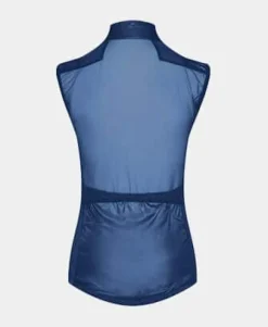 Cafe Du Cycliste Women's Petra Gilet Peacock Blue