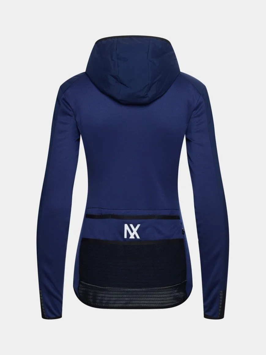 Cafe Du Cycliste Women's Zelie Jacket Navy