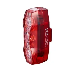 Cateye Achterlicht VIZ450 LD820-R Led USB Zwart