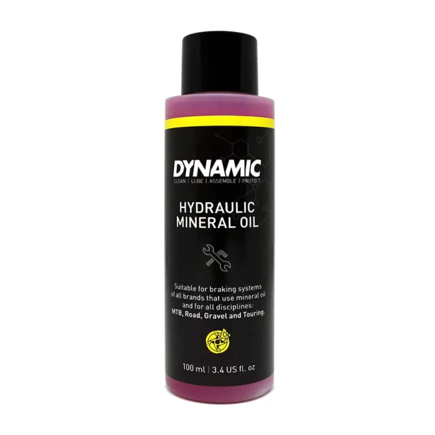 Dynamic Bike Care Hydraulic Mineral Oil 100ml Yellow