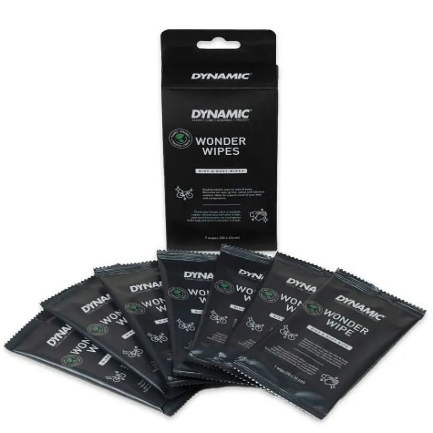 Dynamic Bike Care Wonder Wipes | 7 stuks Green