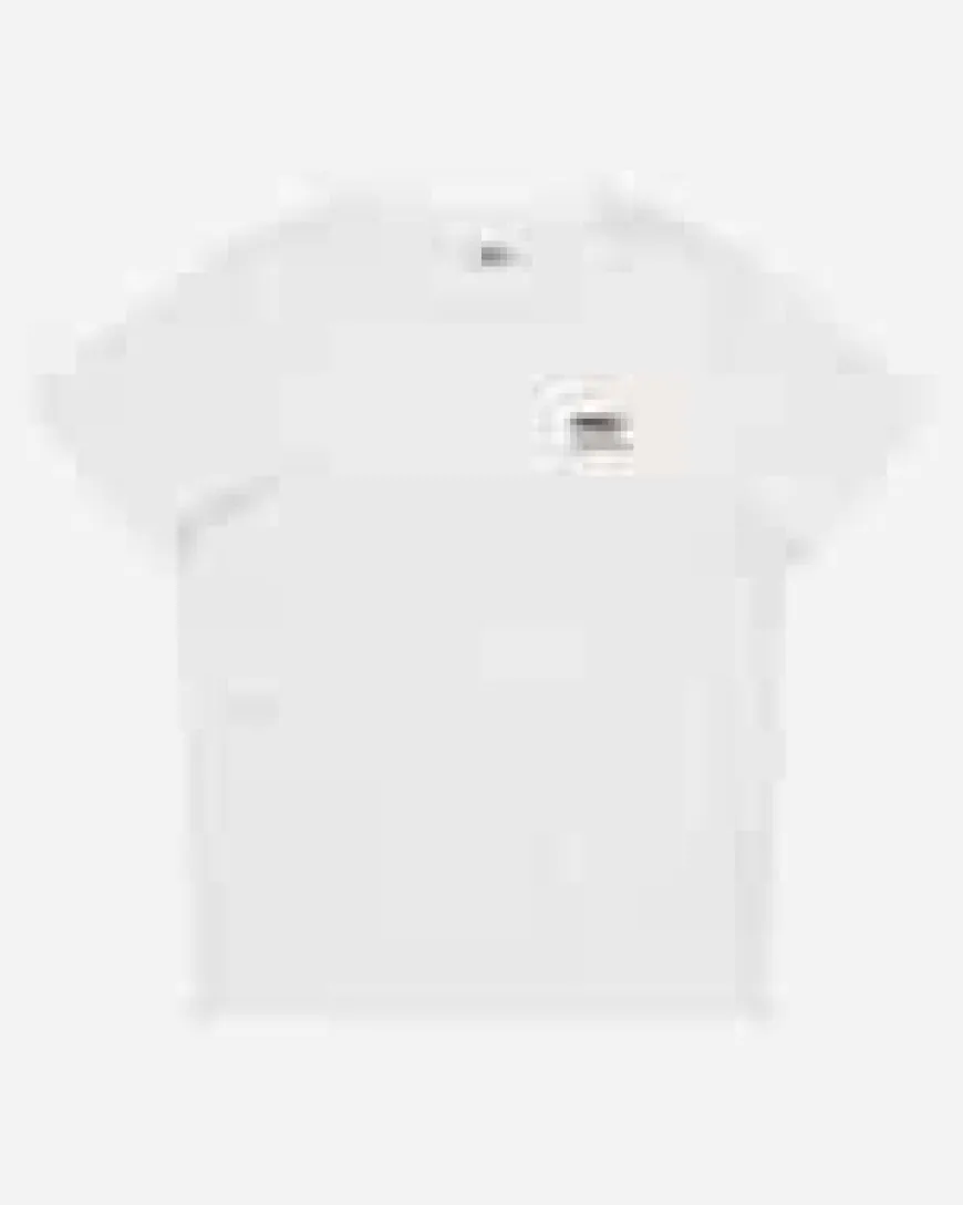 Erstwhile The Grid T-Shirt Off White