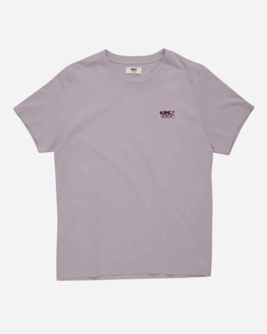 Erstwhile Waaier T-Shirt Faded Purple