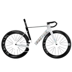 Factor Ostro V.A.M. Premium Frameset White Chrome Heren
