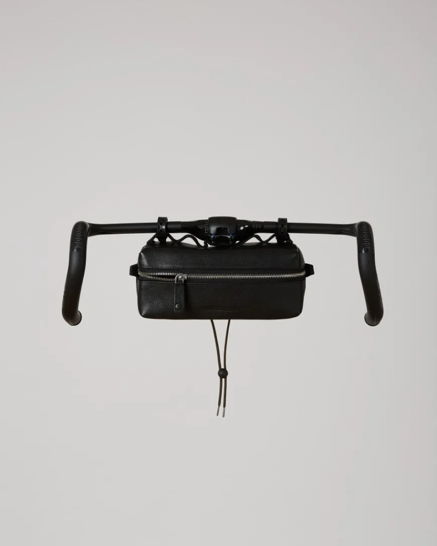 Fingerscrossed Leather Handlebar Bag
