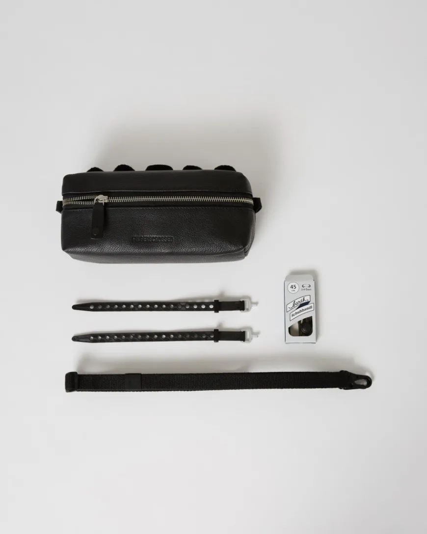 Fingerscrossed Leather Handlebar Bag