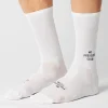 Fingerscrossed Sock Iconic No Pressure Club White