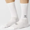 Fingerscrossed Sock Iconic Thank You Cycling White