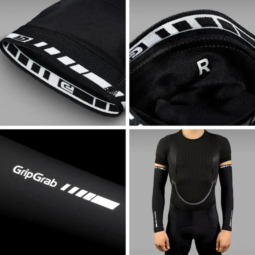 Gripgrab Arm Warmers Light Black