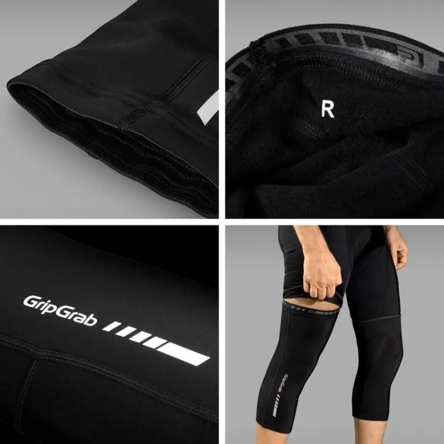 Gripgrab Knee Warmers Classic Black