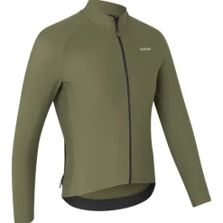 Gripgrab PACR Thermal Long Sleeve Jersey Olive Green