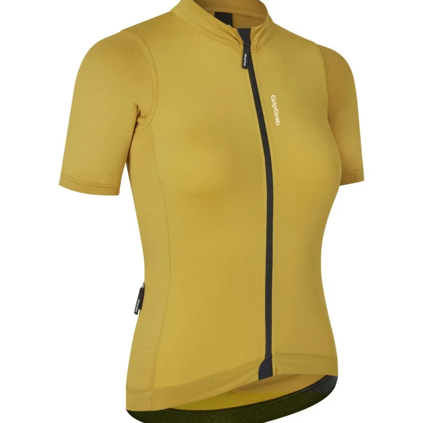 Gripgrab Women's Ride SS Jersey Mustard Yellow