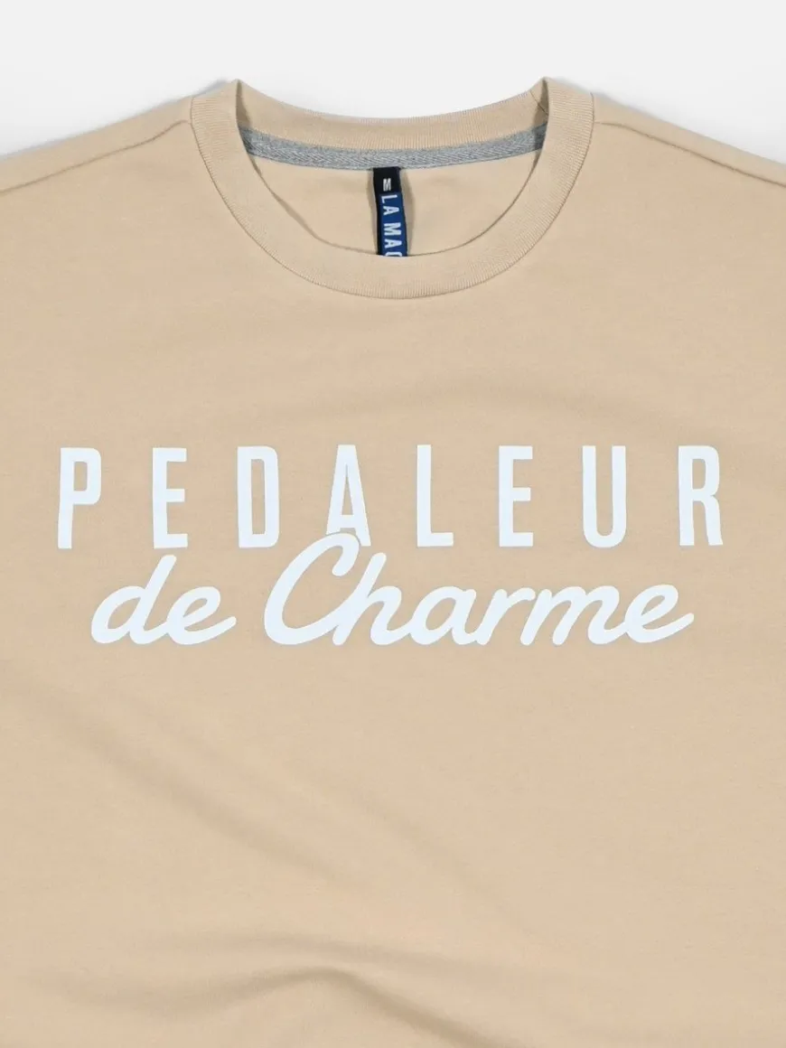 La Machine Pedaleur de Charme Sweatshirt Sand