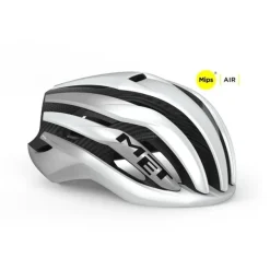 Met Helm Trenta 3K Carbon MIPS Zilver White Silver Metallic