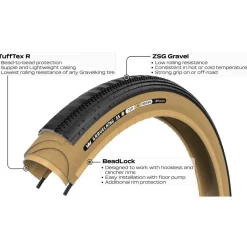 Panaracer Buitenband Gravelking SS R 35-622 Amber