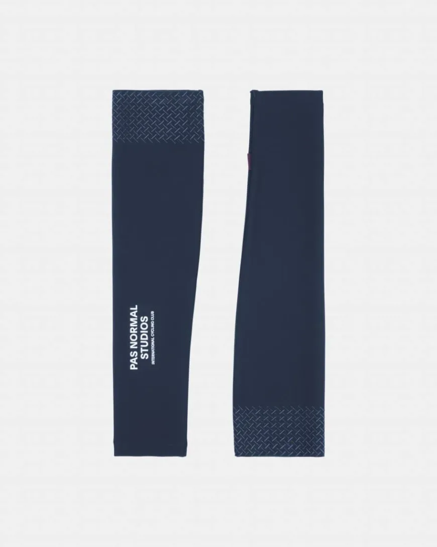 Pas Normal Studios Logo Arm Warmers Navy