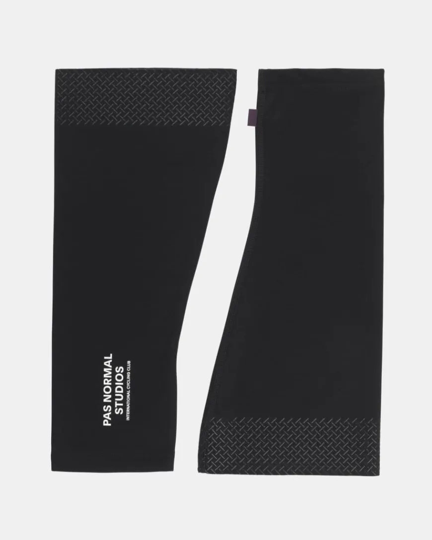 Pas Normal Studios Logo Knee Warmers Black