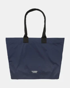 Pas Normal Studios Logo Shield Tote Bag Navy