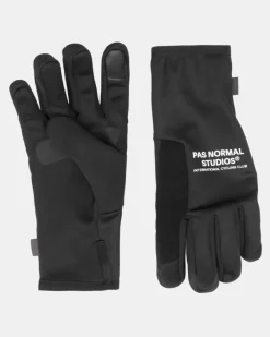 Pas Normal Studios Logo Thermal Glove Black