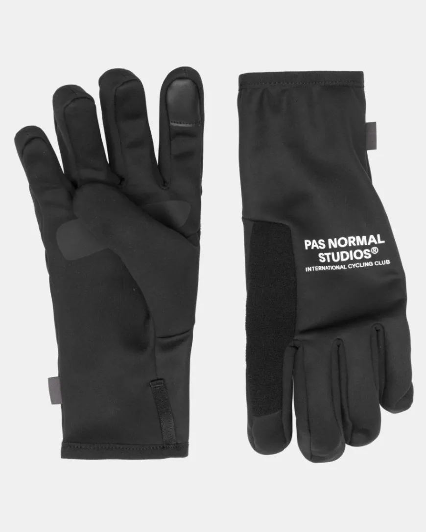 Pas Normal Studios Logo Thermal Glove Black