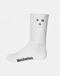 Pas Normal Studios Mechanism Aero Socks White