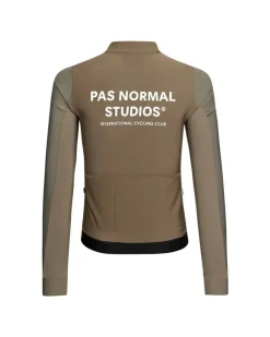 Pas Normal Studios Mechanism Thermal Long Sleeve Jersey Earth / Dark Stone