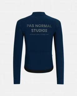 Pas Normal Studios Mechanism Thermal Long Sleeve Jersey Navy