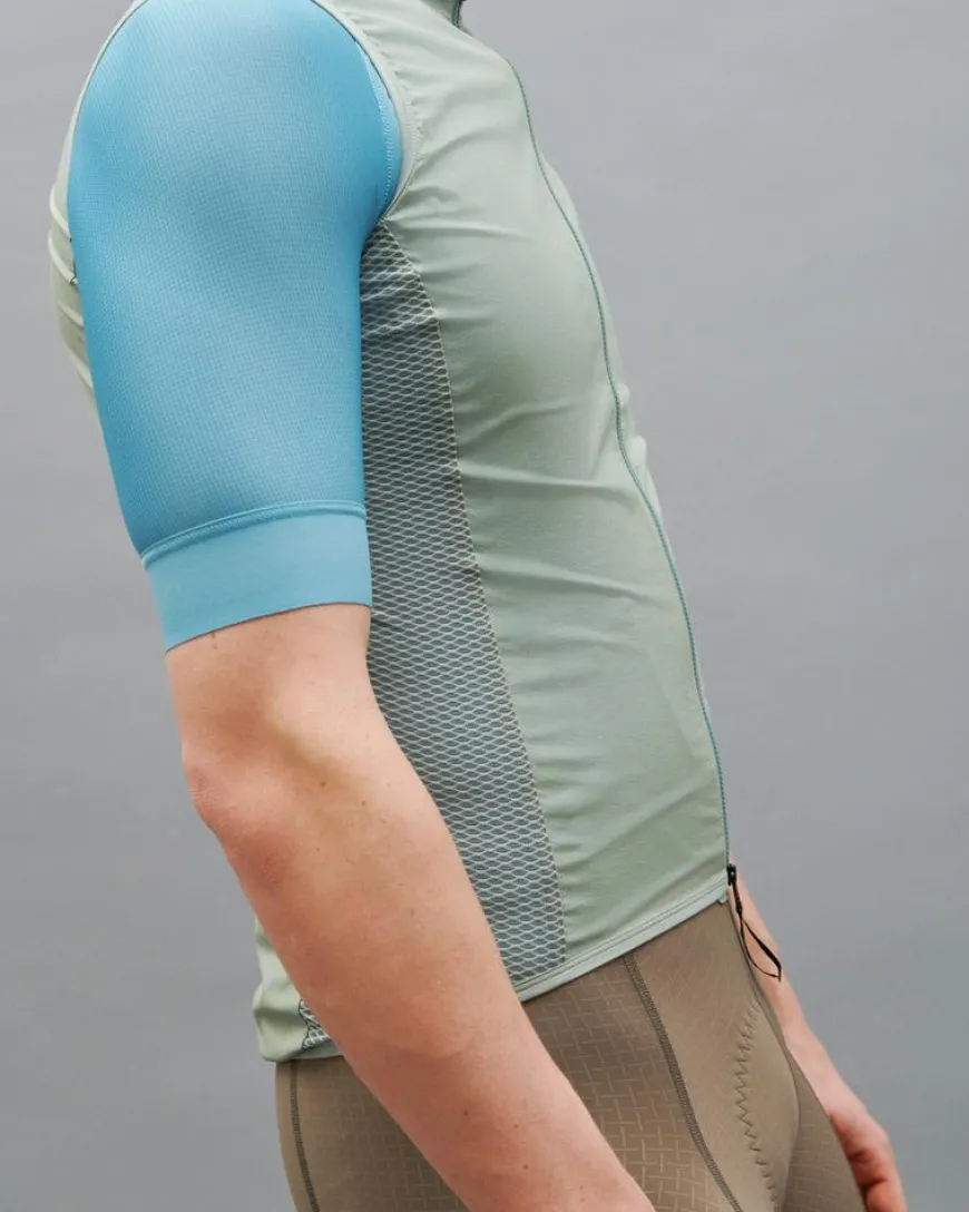 Pas Normal Studios Mechanism Stow Away Gilet Dusty Mint