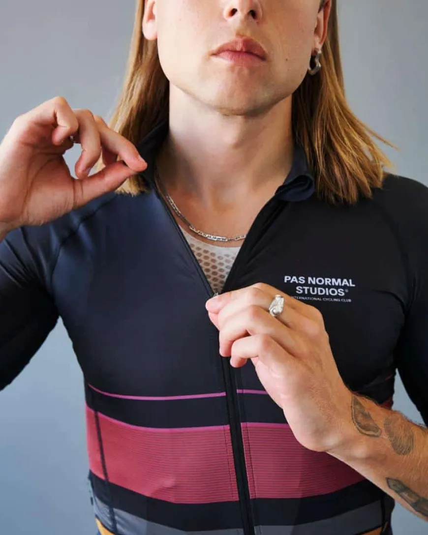 Pas Normal Studios Mechanism Late Drop Jersey Navy