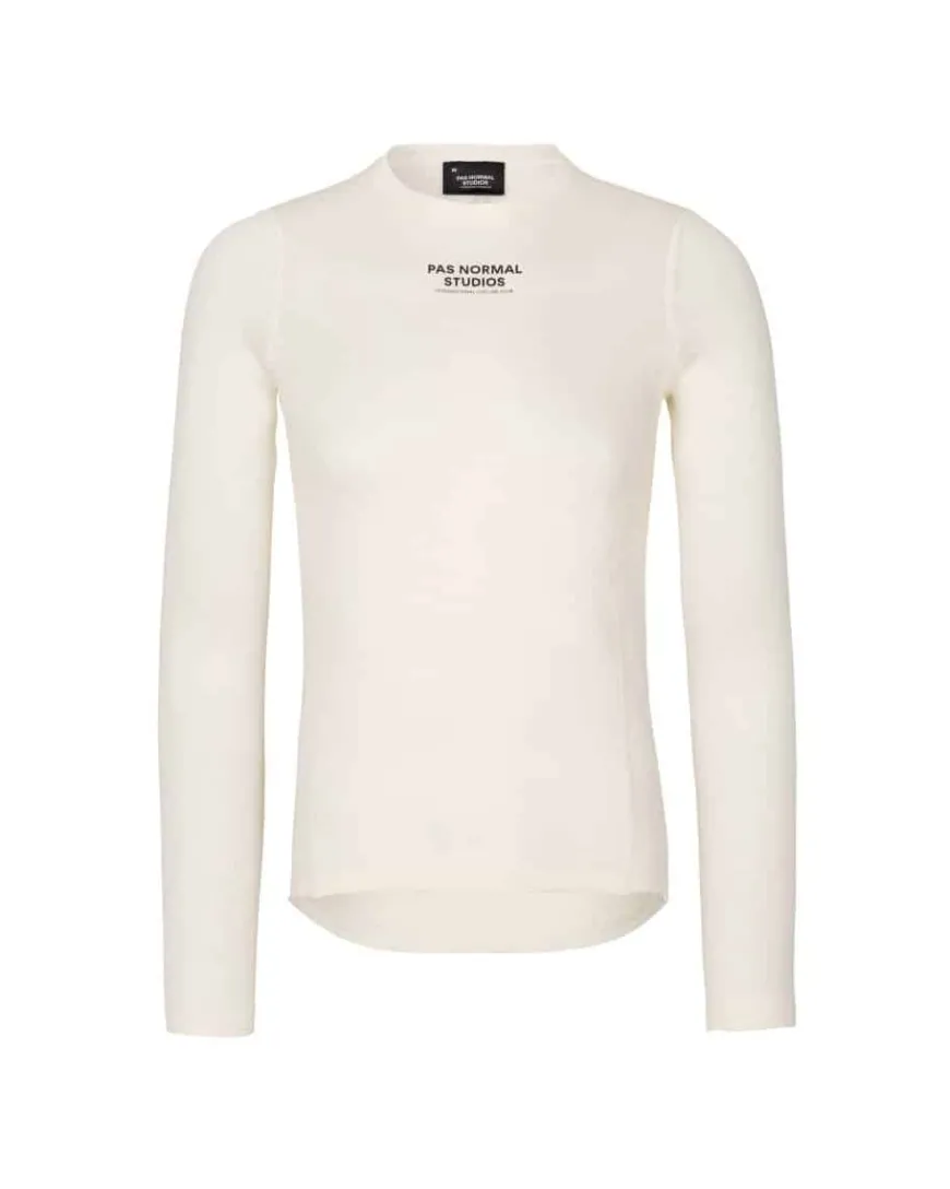 Pas Normal Studios Mid Long Sleeve Base Layer Off White